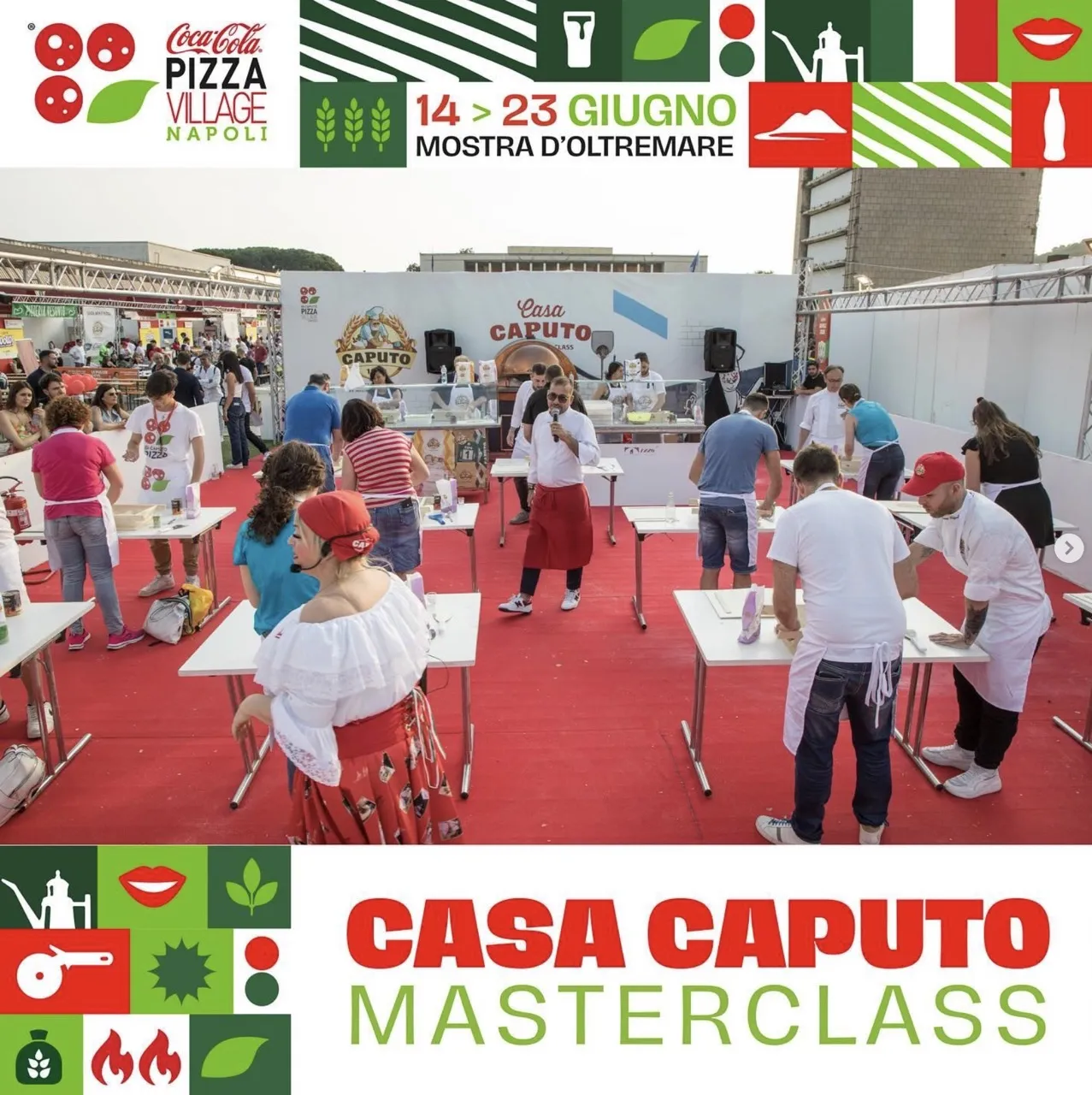 Coca-Cola Pizza Village Napoli: la XII edizione dal 14 al 23 giugno