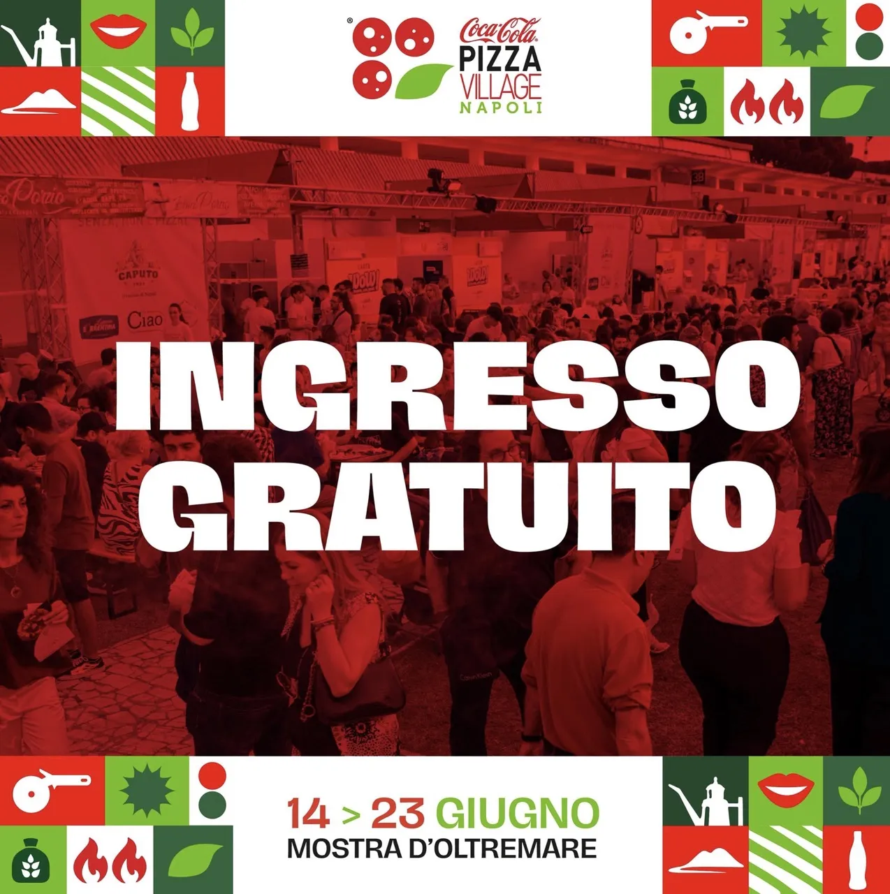 Coca-Cola Pizza Village Napoli: la XII edizione dal 14 al 23 giugno