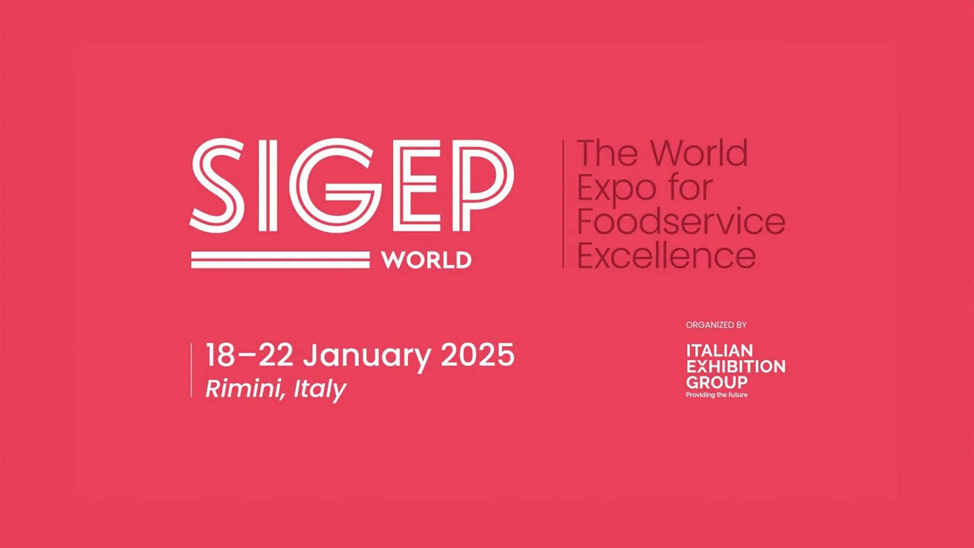 Sigep 2025: Gelato, Pizza e Foodservice si incontrano a Rimini!