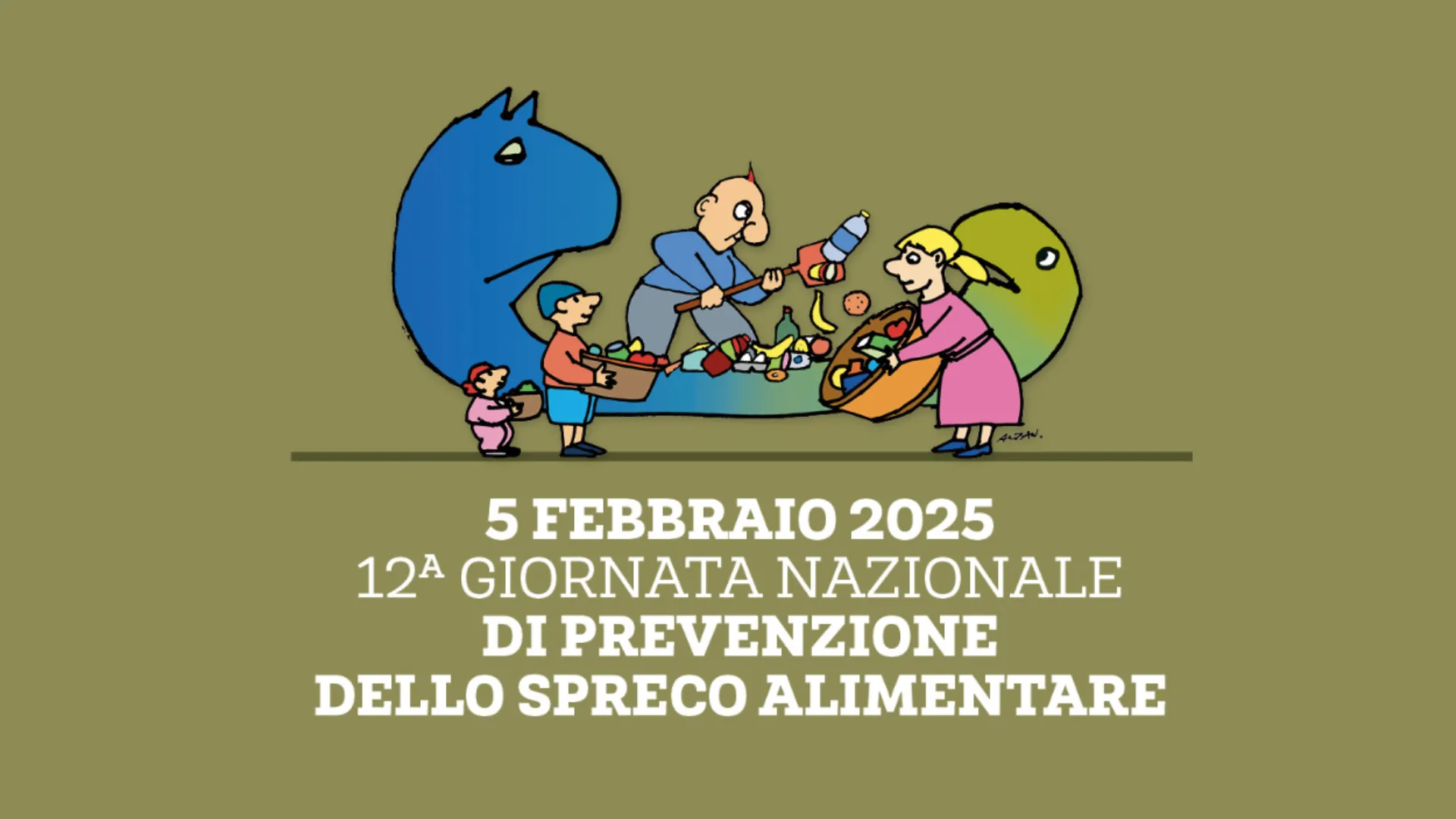 Contro lo spreco alimentare: l'appuntamento è il 5 febbraio 2025