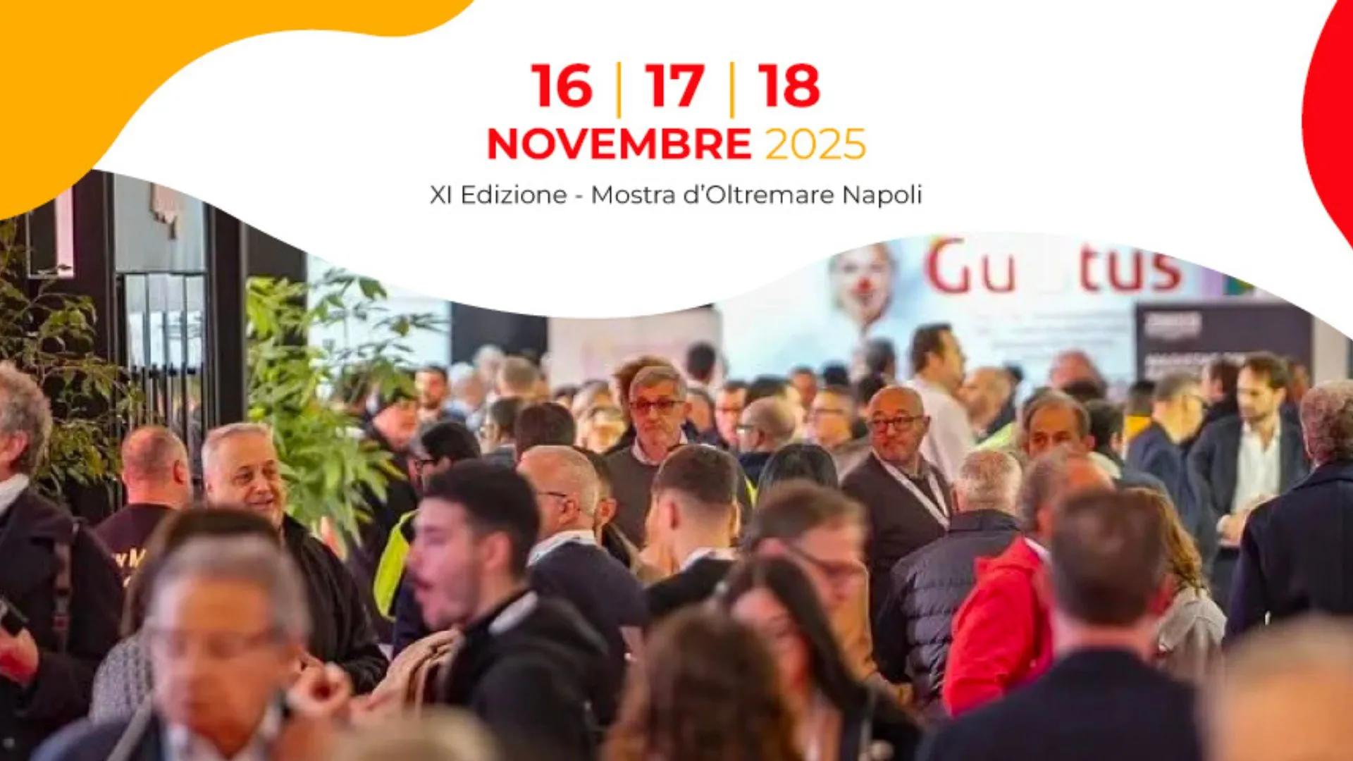 Gustus 2025: tutto pronto a Napoli per l'11ª Edizione del Salone dei Sapori Mediterranei